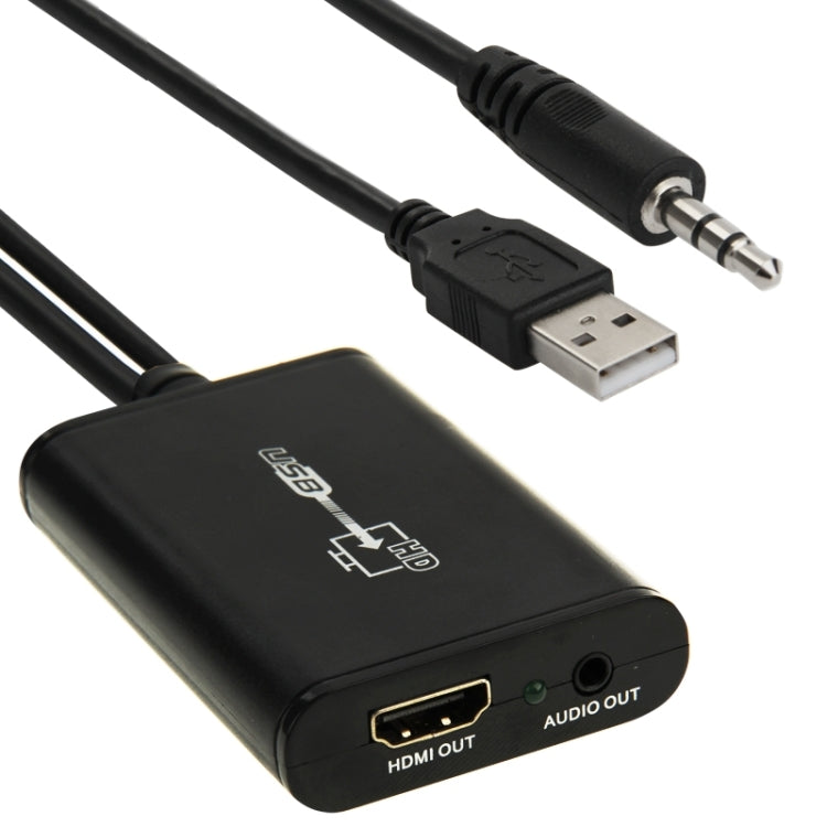Convertidor líder de video USB 2.0 a HDMI HD Para HDTV compatible con Full HD 1080P