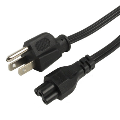 High Quality 3 Prong US Laptop AC Power Cord Length: 1.2m