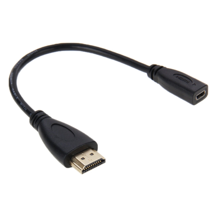 HDMI Male to Micro HDMI Female adapter cable 20 cm