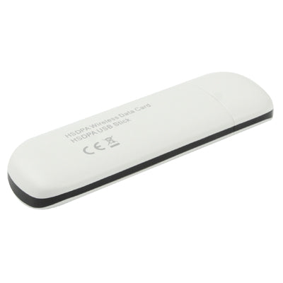 7.2Mbps Wireless HSDPA 3G USB 2.0 Modem with TF Card Slot Random Signal Delivery (White)