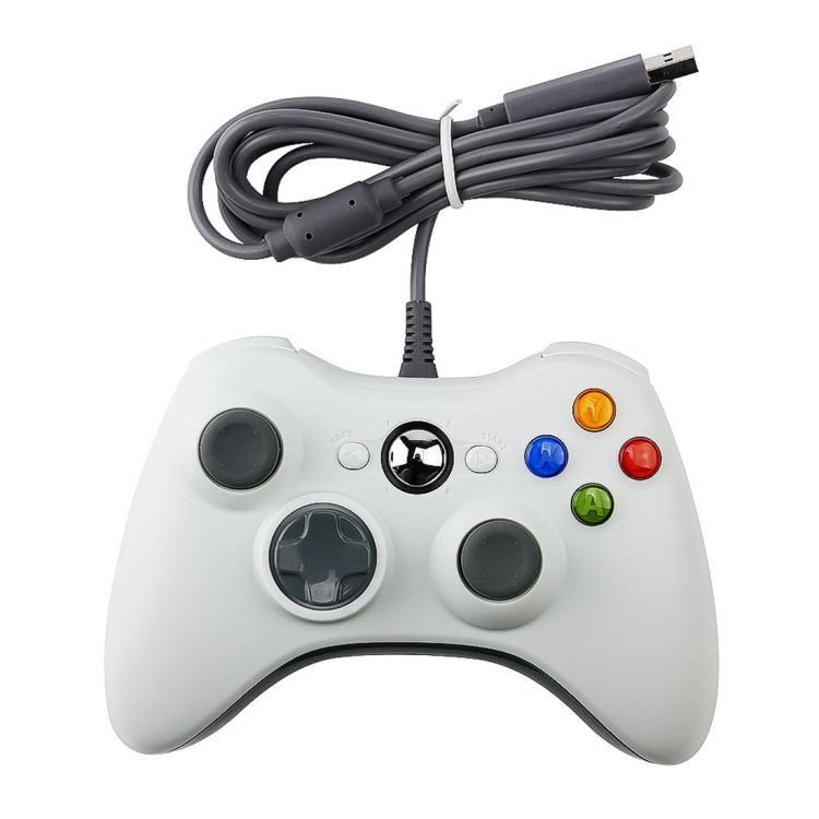 Manette de jeu filaire USB 2.0 pour Xbox 360 Plug and Play Longueur du câble : 2,5 m