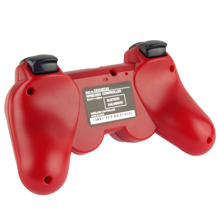 Manette Sans Fil Double Shock III Manette Sans Fil Double Shock III pour Sony PS3 a une action de vibration (avec logo) (Rouge)