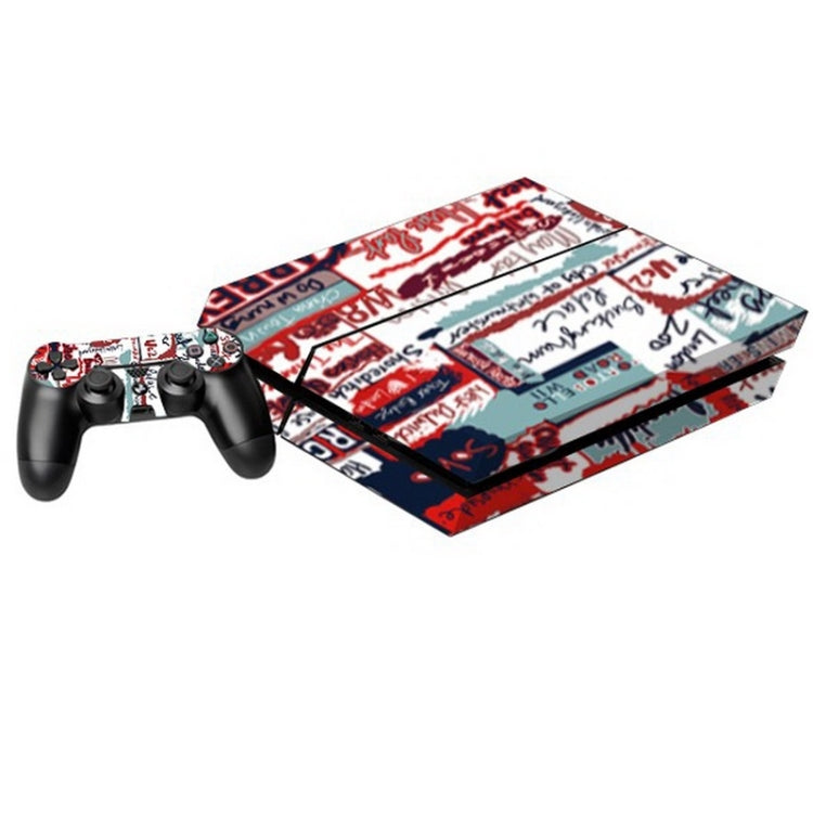 Signature Design Decals For PS4 Game Console