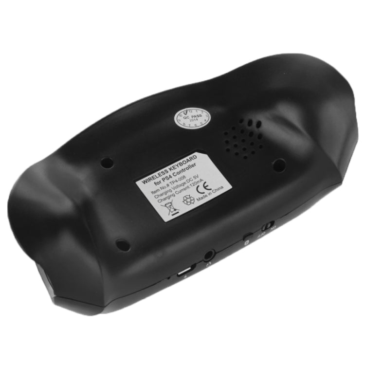 Dobe TP4-008 Teclado Bluetooth 3.0 Para Controlador PlayStation 4 PS4 (Negro)