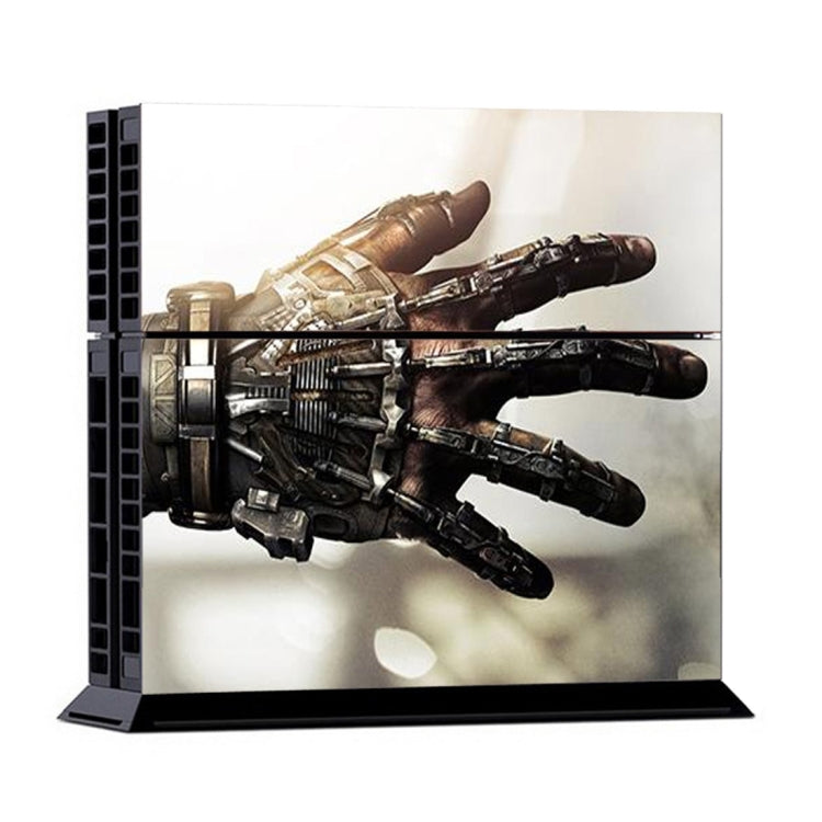 Hand Pattern Cover Skin Sticker For PS4 Game Console