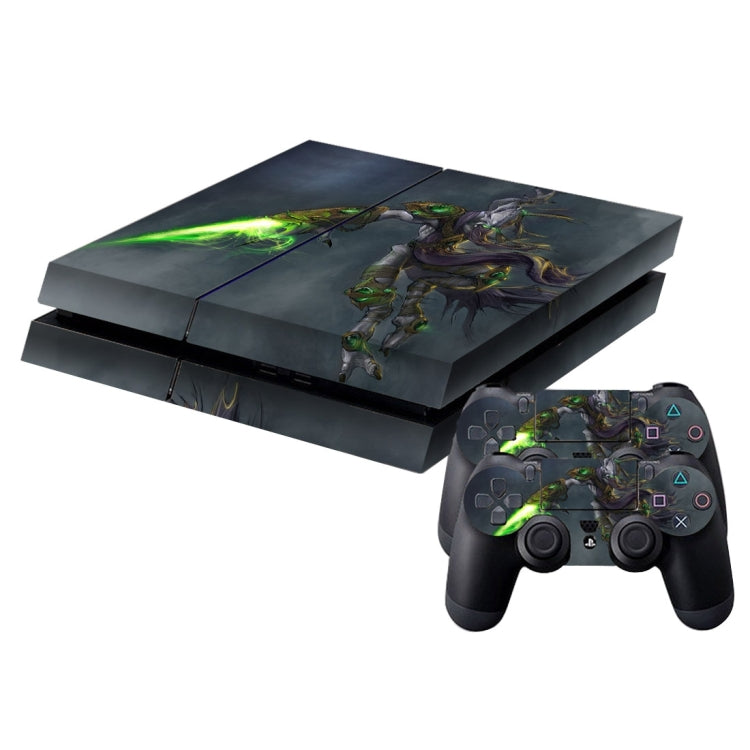 Dragon Pattern Cover Skin Sticker For PS4 Game Console