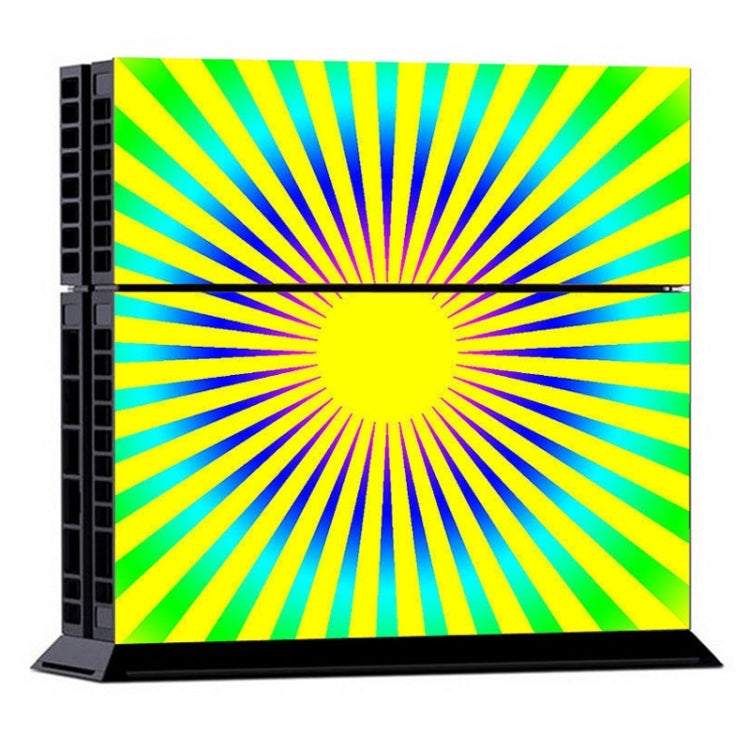Sunlight pattern Cover Skin Sticker For PS4 Game Console