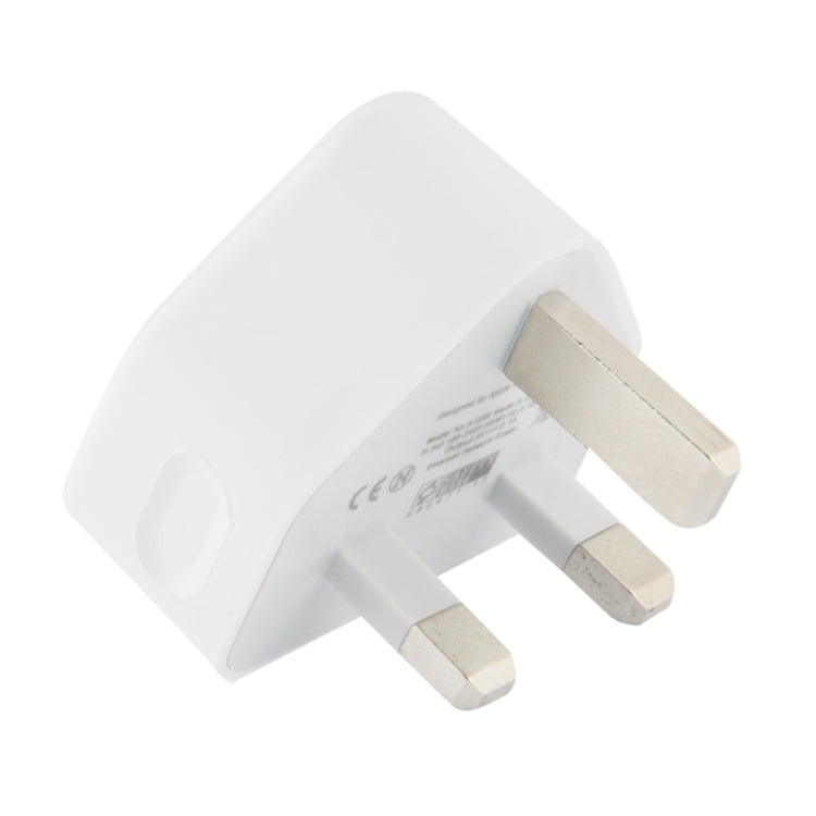 UK Plug 5V 2.1A Dual Port USB Charging Adapter for Galaxy Note III / N9000 / N7100 / i9500 / i9300 and Other Devices (White)