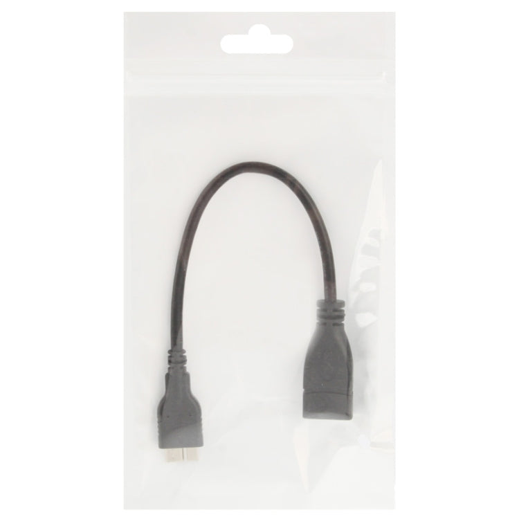 Câble Micro USB 3.0 vers USB 3.0 OTG de 20 cm pour Galaxy Note III / N9000 (Noir)
