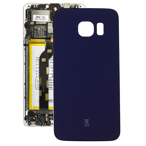 Original Battery Back Cover for Samsung Galaxy S6 Edge / G925 (Dark Blue)