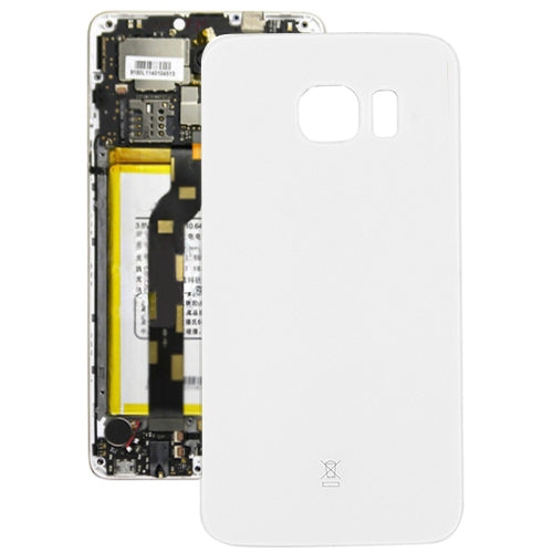 Tapa Trasera de Batería Original para Samsung Galaxy S6 Edge / G925 (Blanca)