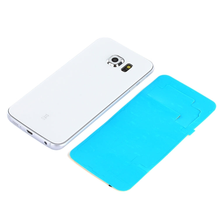 Original Battery Back Cover for Samsung Galaxy S6 Edge / G925 (White)