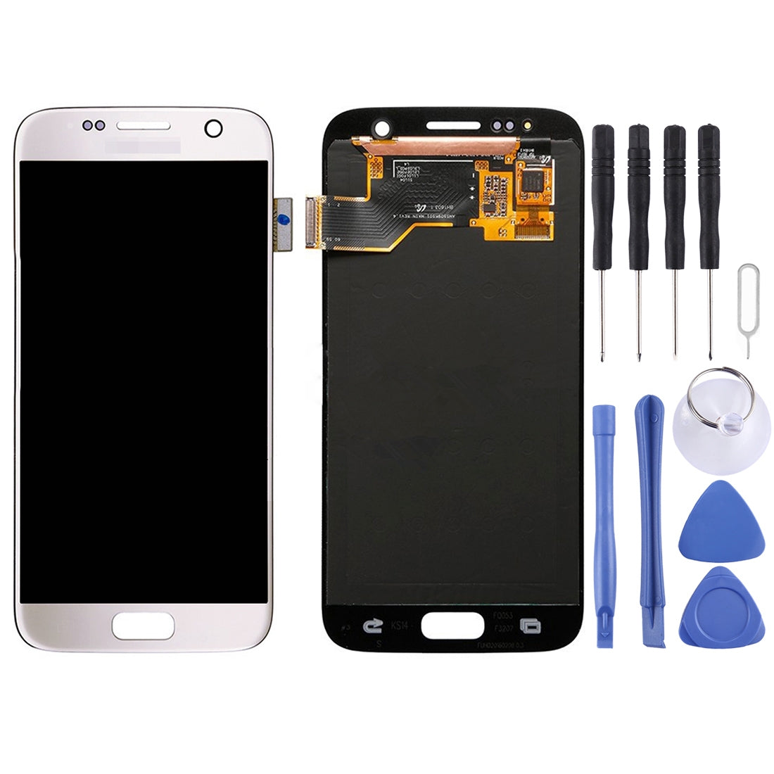 LCD Screen + Touch Digitizer Samsung Galaxy S7 G930 White