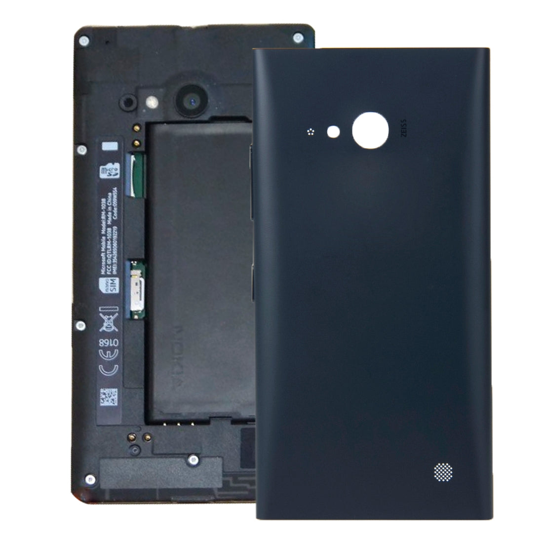 Battery Cover Back Cover Nokia Lumia 735 Black