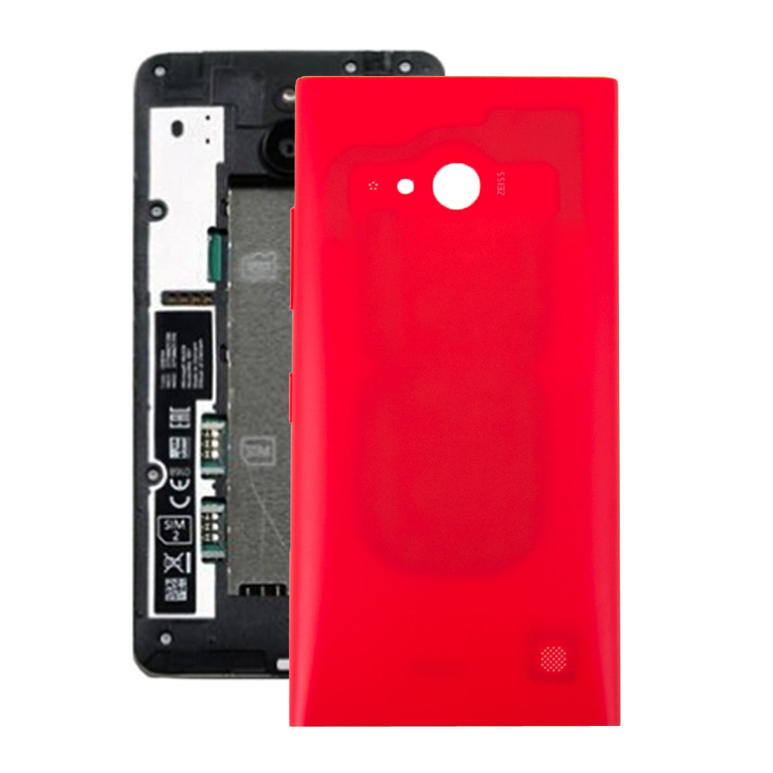 Battery Cover Back Cover Nokia Lumia 735 Red