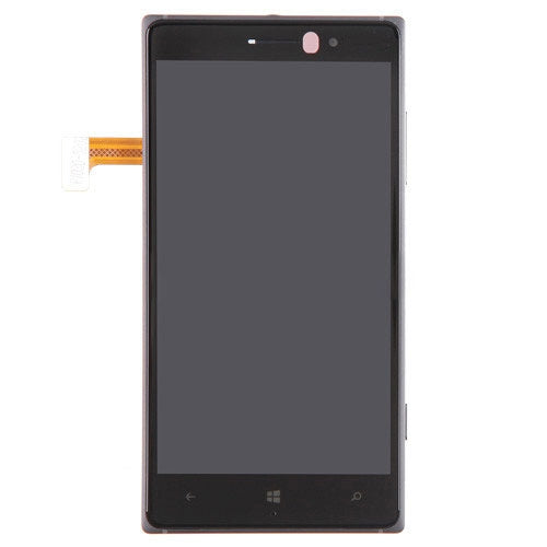Ecran Complet LCD + Tactile + Châssis Nokia Lumia 830 Noir