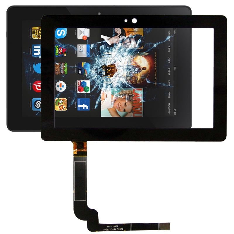 Pantalla Tactil Digitalizador Amazon Kindle Fire HDX 7 Negro