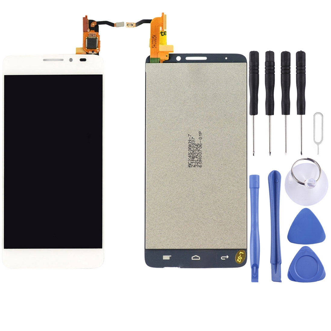 LCD Screen + Touch Digitizer Alcatel One Touch Idol X 6040 6040A White