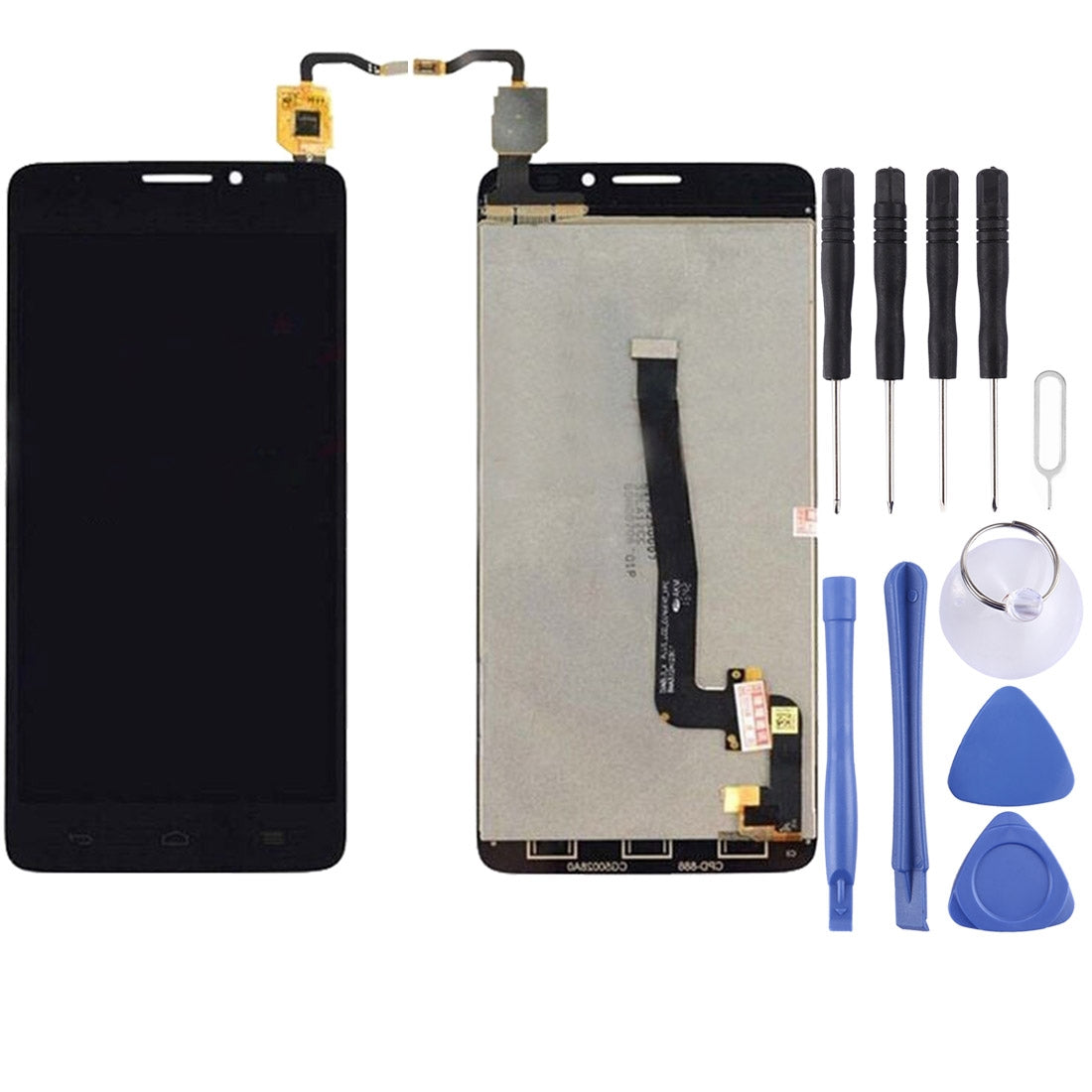 LCD Screen + Touch Digitizer Alcatel One Touch Idol X + 6043 6043D Black