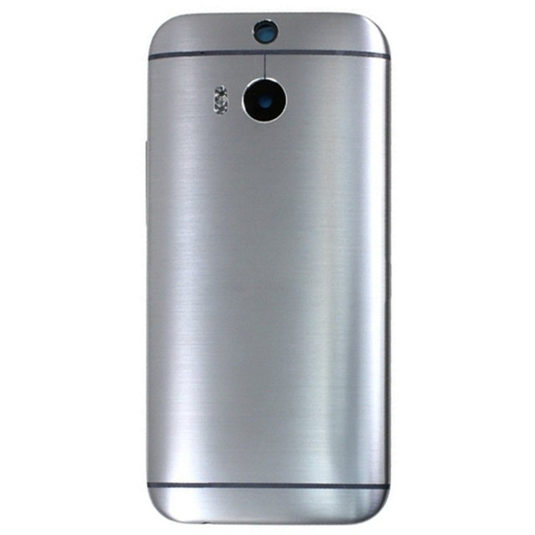 Couvercle du boîtier arrière pour HTC One M8 (gris)