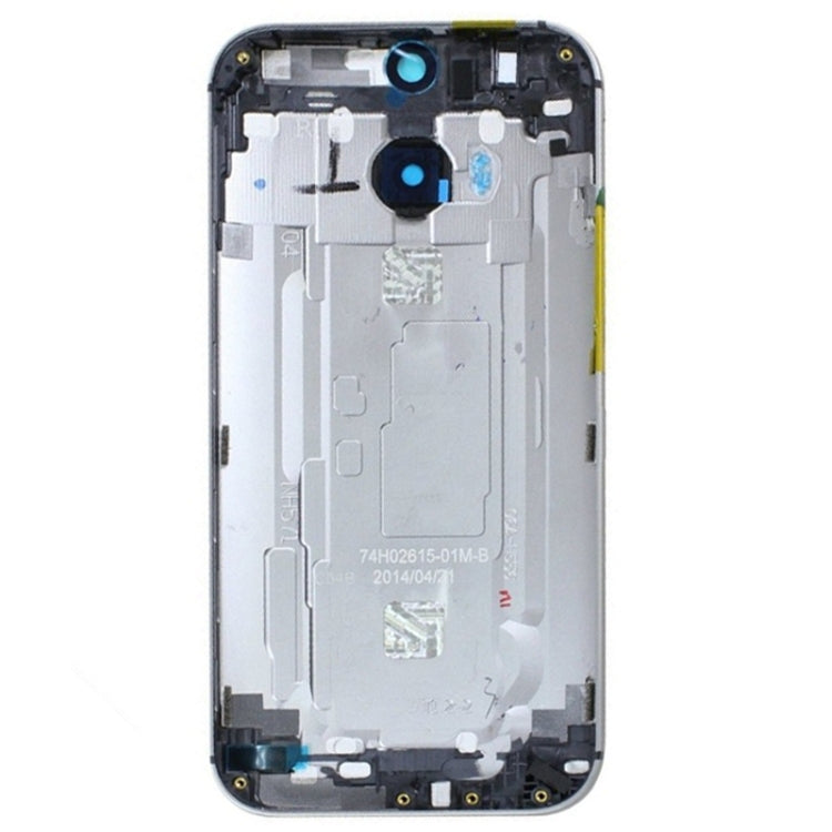 Couvercle du boîtier arrière pour HTC One M8 (gris)