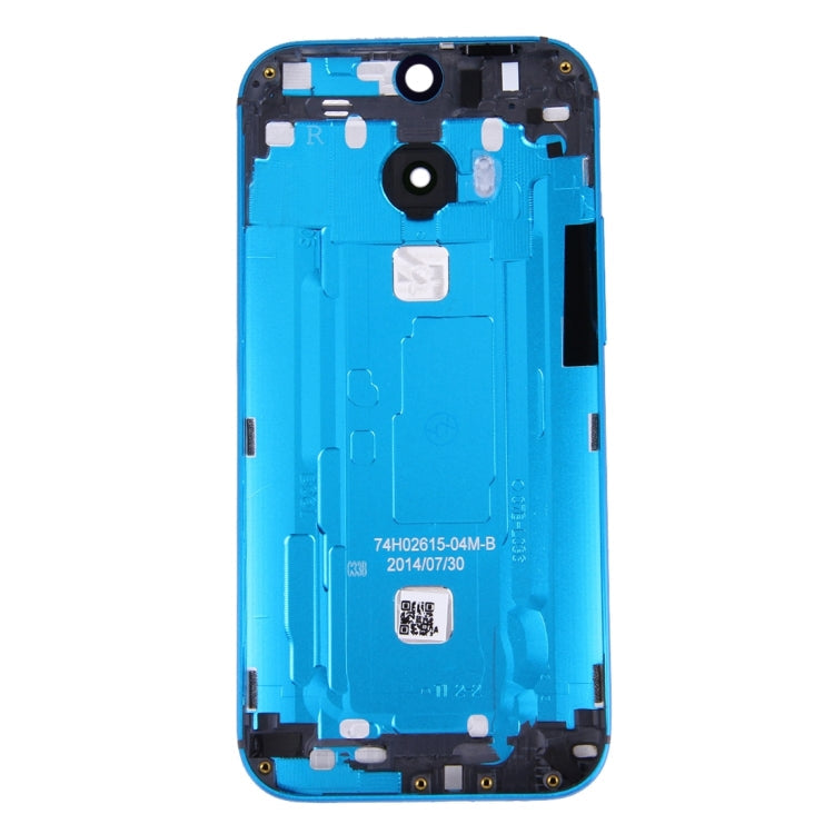 Cubierta de la Carcasa Trasera Para HTC One M8 (Azul)