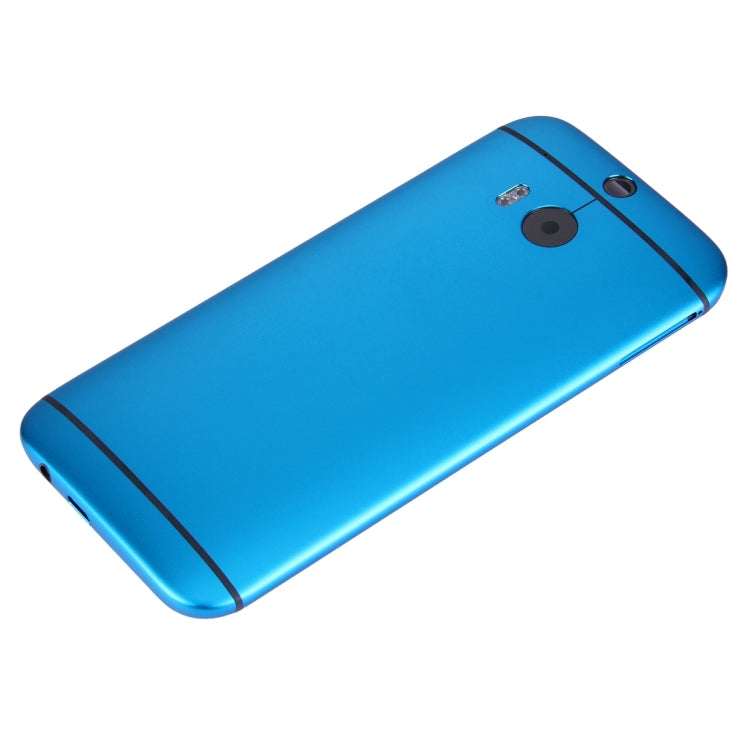 Cubierta de la Carcasa Trasera Para HTC One M8 (Azul)
