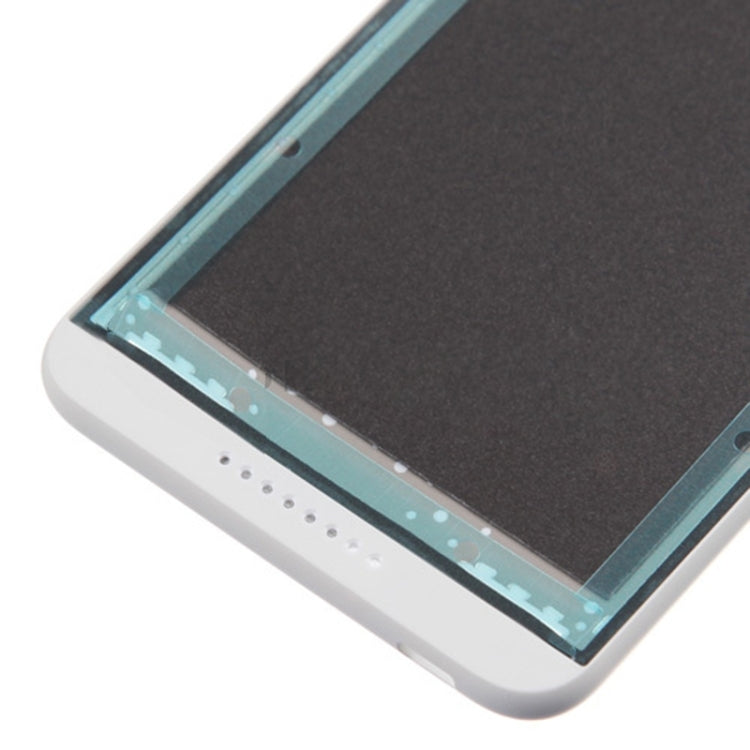 Plaque de lunette du cadre LCD du boîtier avant pour HTC Desire 816 (blanc)