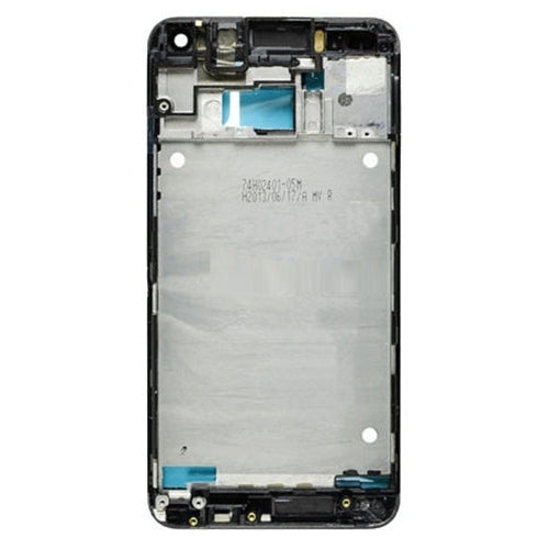 Placa de Bisel de Marco LCD de Carcasa Frontal Para HTC One M7 / 801e (Negro)