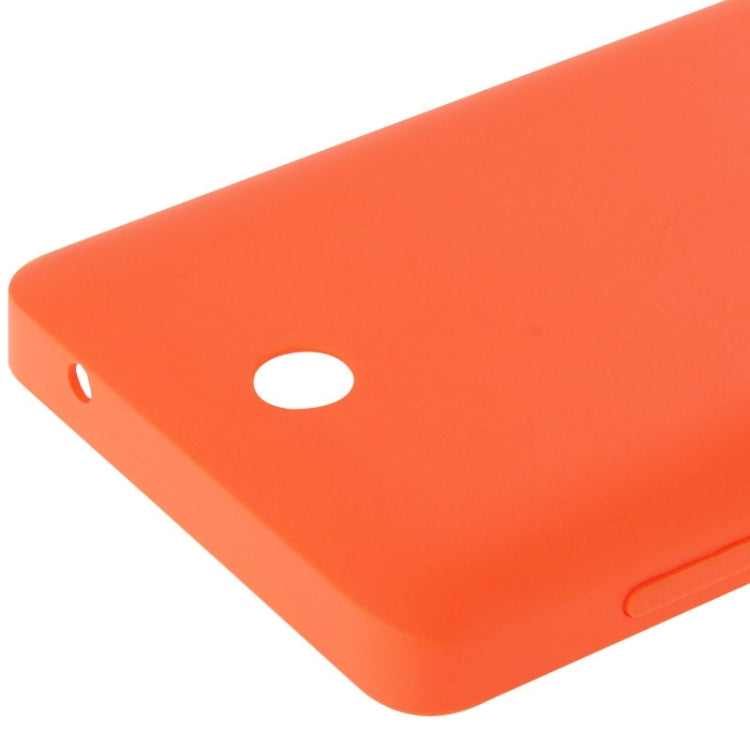 Tapa Trasera de Batería Mate Para Microsoft Lumia 430 (Naranja)