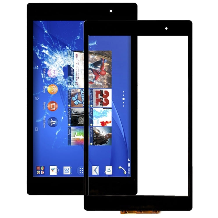 Touch Panel for Sony Xperia Z3 Compact / SGP612 / SGP621 / SGP641 Tablet (Black)