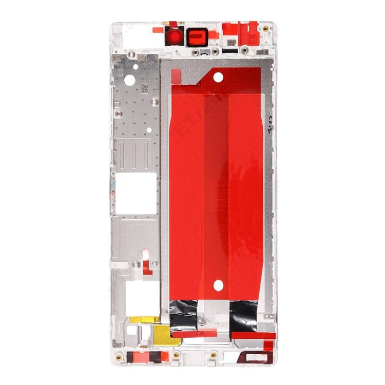 Front Housing Screen Frame Bezel for Huawei Ascend P8 (White)