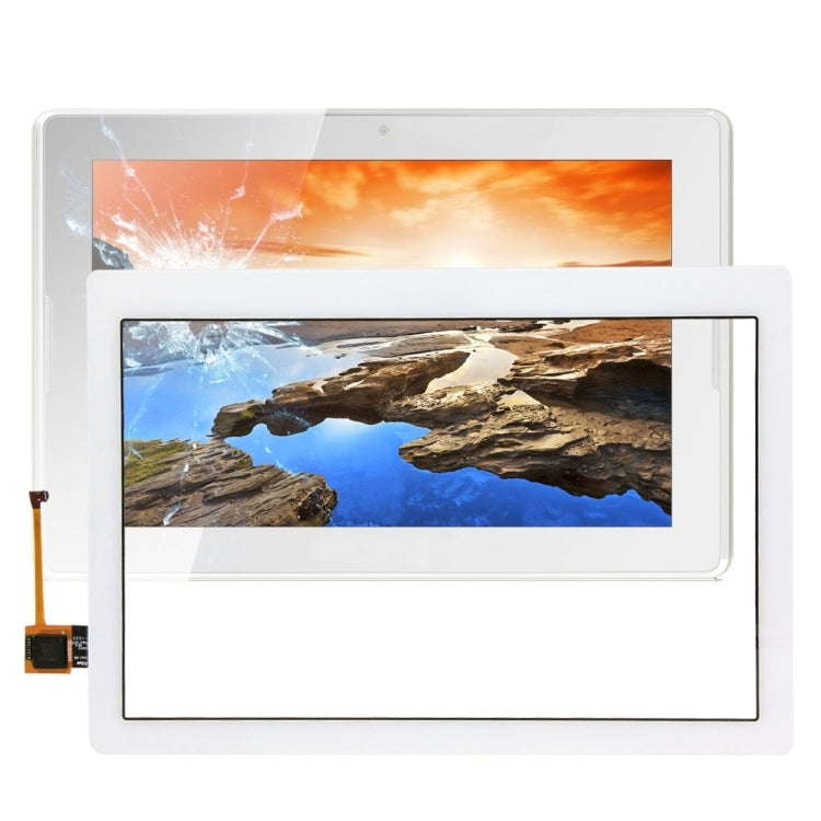 Écran tactile pour Lenovo Tab 2 A10-70 (Blanc)