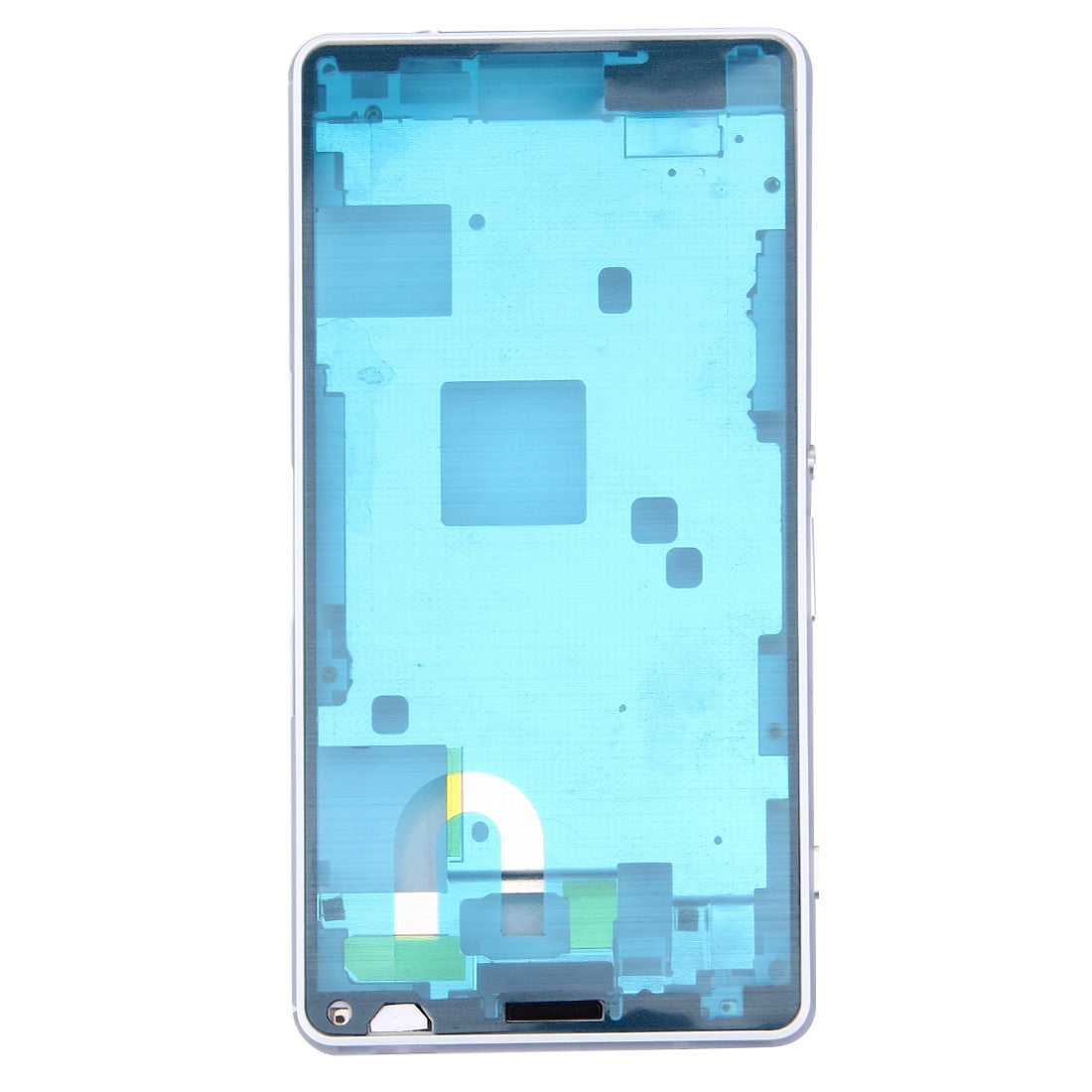Chasis Marco Intermedio LCD Sony Xperia Z3 Compact / D5803 / D5833 Blanco