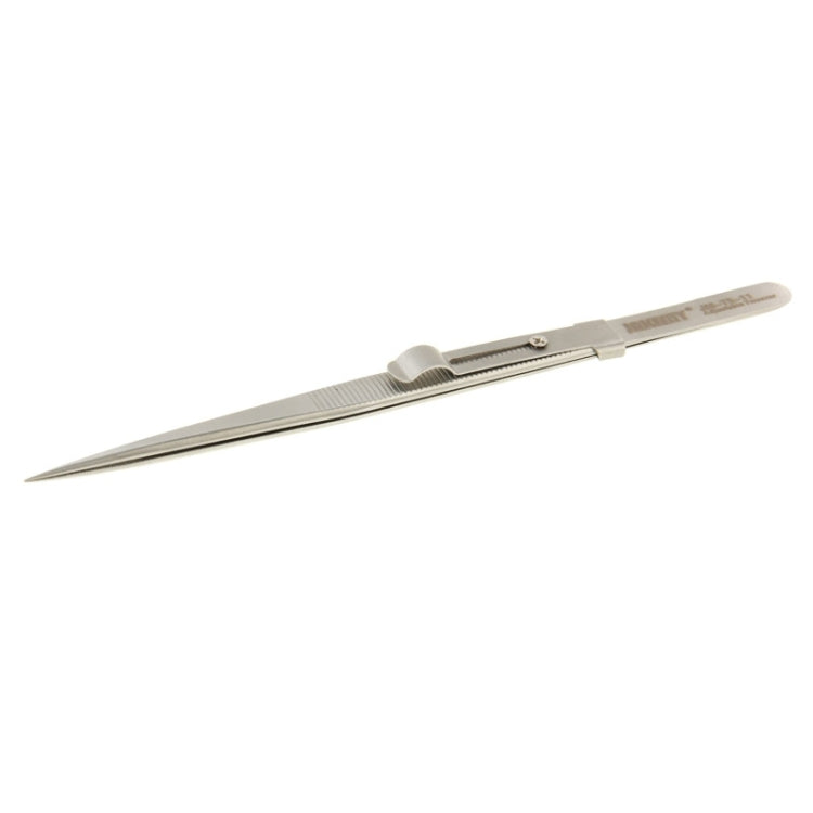 JAKEMY JM-T9-11 Adjustable Straight Tweezers (Silver)