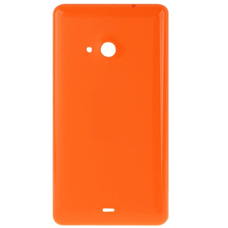 Smooth Surface Plastic Back Housing for Microsoft Lumia 535 (Orange)