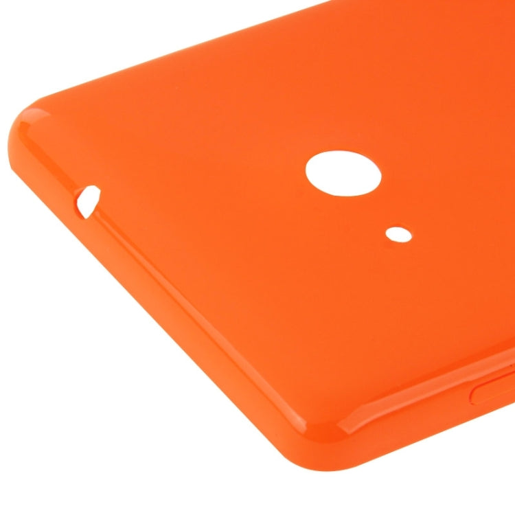 Boîtier arrière en plastique à surface lisse pour Microsoft Lumia 535 (Orange)