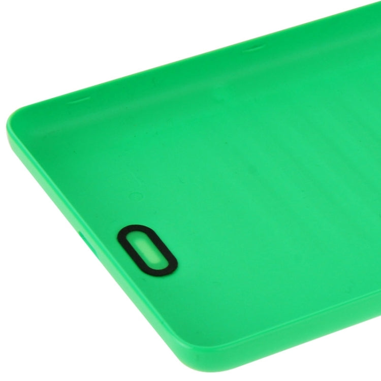 Carcasa Trasera de Plástico de superficie lisa Para Microsoft Lumia 535 (Verde)