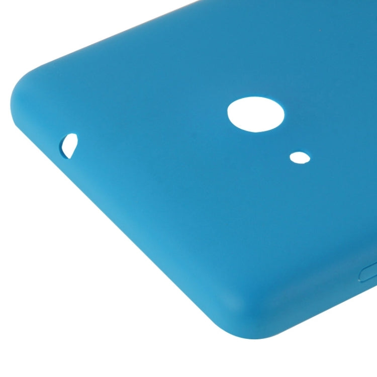 Cubierta Trasera de Plástico con superficie esmerilada Para Microsoft Lumia 535 (Azul)