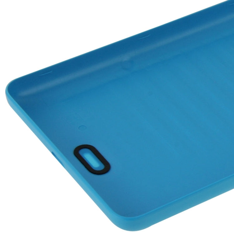 Coque arrière en plastique avec surface givrée pour Microsoft Lumia 535 (Bleu)