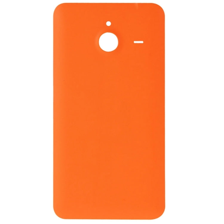 Cubierta Trasera de Plástico con superficie esmerilada Para Microsoft Lumia 640XL (Naranja)