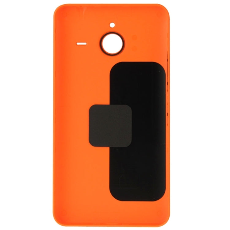 Plastic Back Cover with Frosted Surface for Microsoft Lumia 640XL (Orange)
