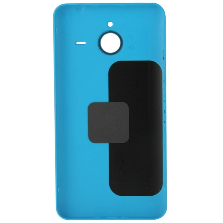 Coque arrière en plastique avec surface givrée pour Microsoft Lumia 640XL (Bleu)