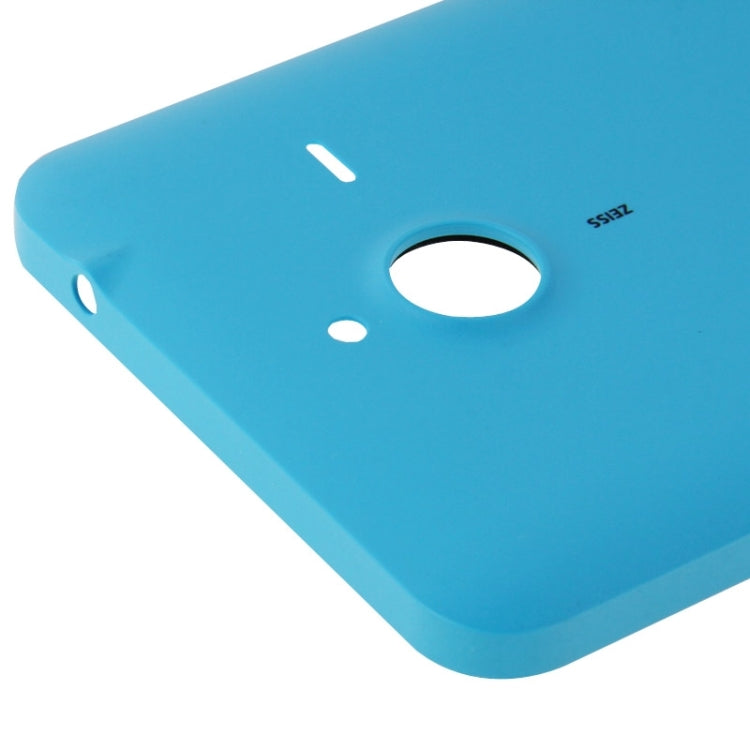 Coque arrière en plastique avec surface givrée pour Microsoft Lumia 640XL (Bleu)