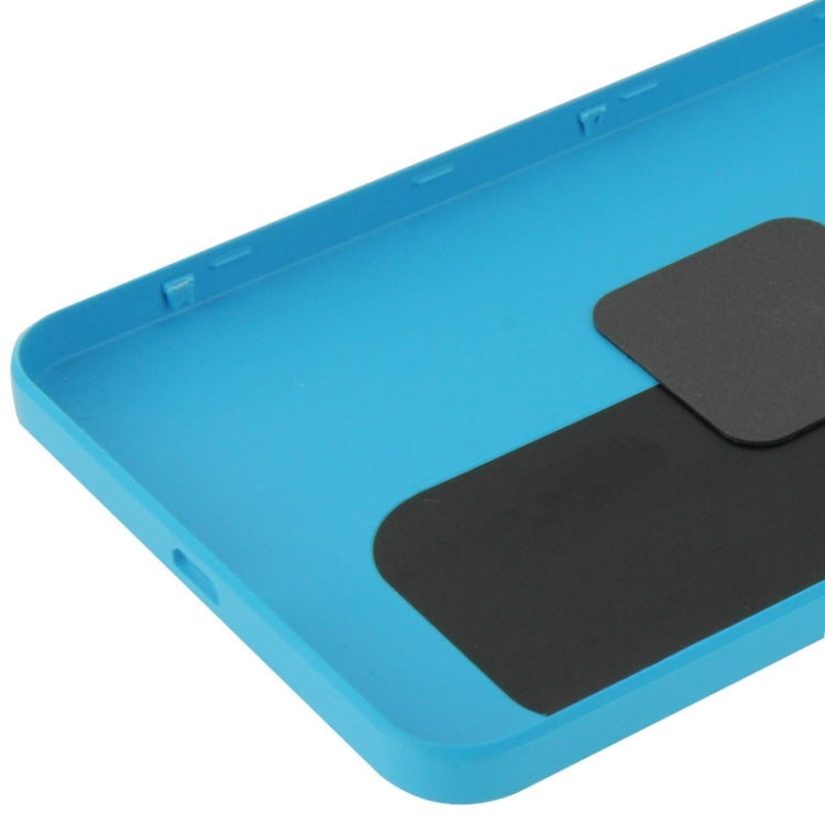 Cubierta Trasera de Plástico con superficie esmerilada Para Microsoft Lumia 640XL (Azul)
