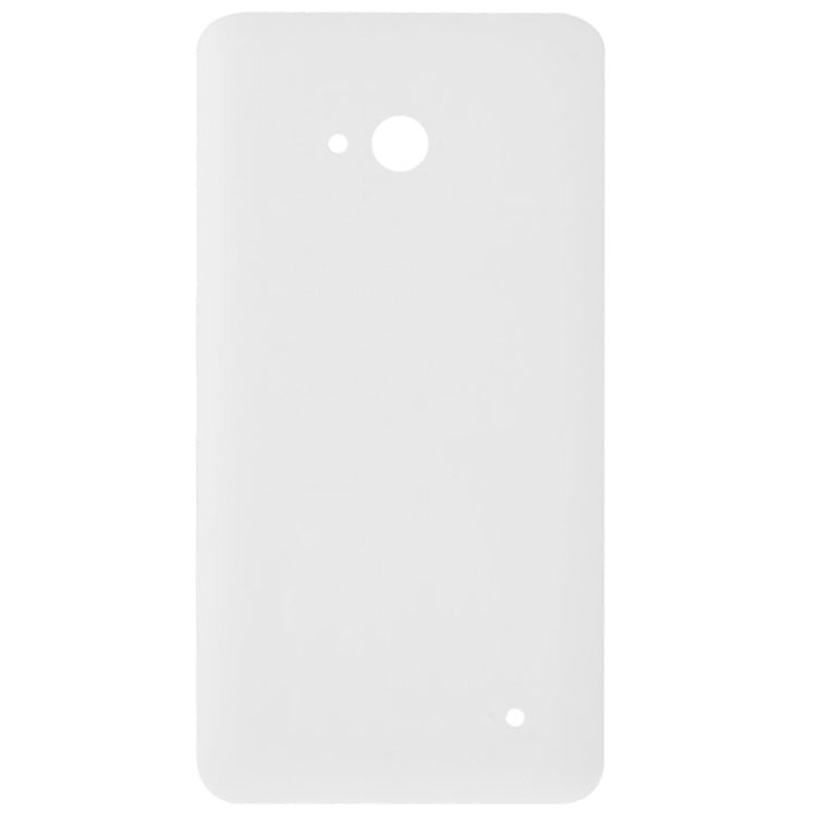 Coque arrière en plastique avec surface givrée pour Microsoft Lumia 640 (blanc)