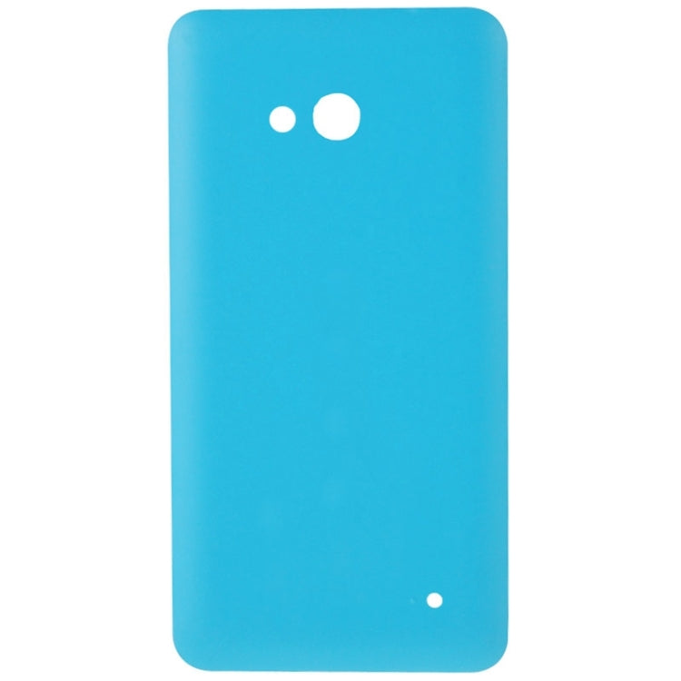 Cubierta Trasera de Plástico con superficie esmerilada Para Microsoft Lumia 640 (Azul)