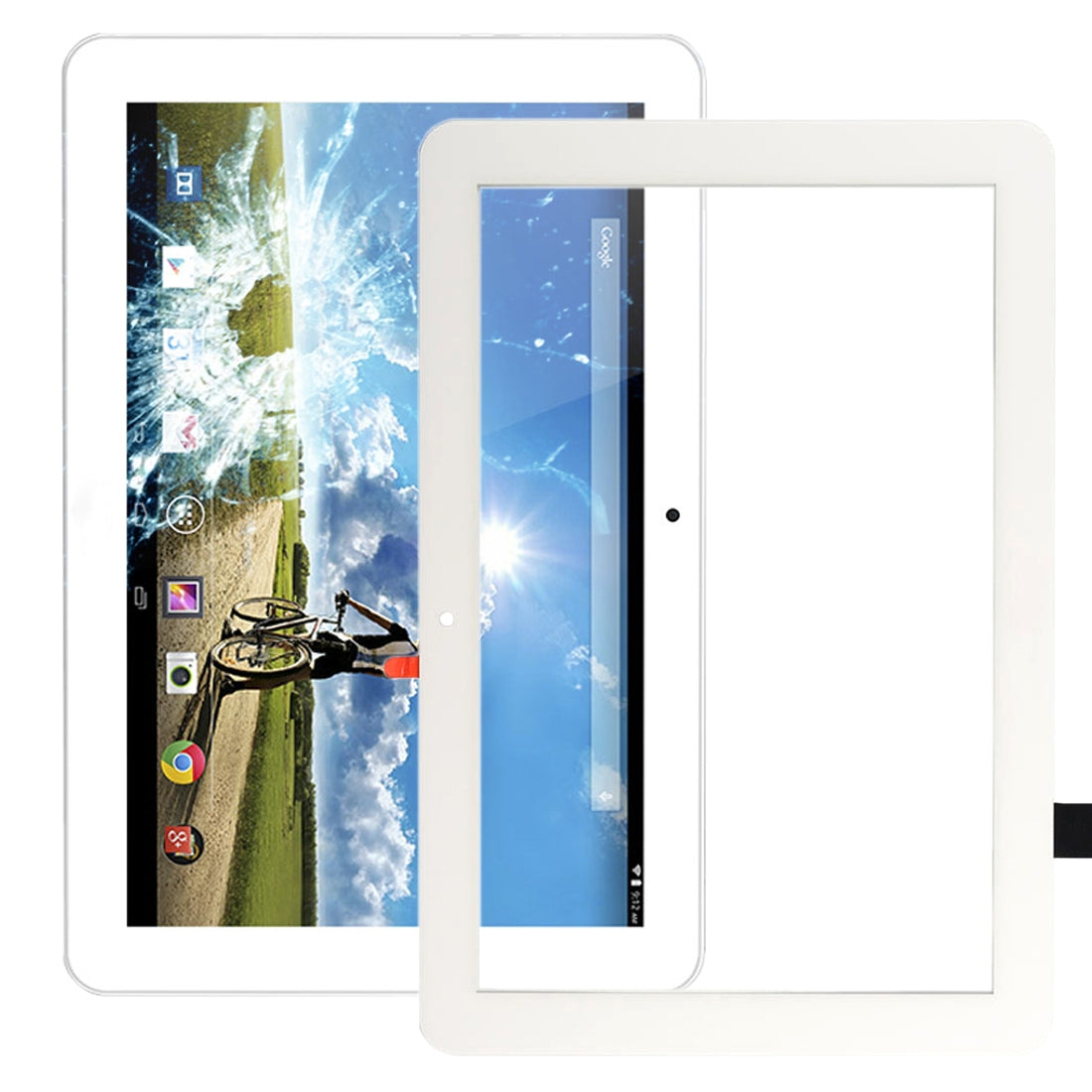 Vitre Tactile Digitizer Acer Iconia Tab A3-A20 Blanc