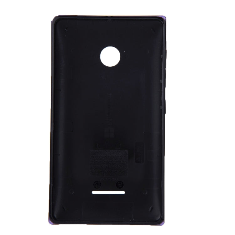 Solid Color Battery Back Cover for Microsoft Lumia 532 (Black)