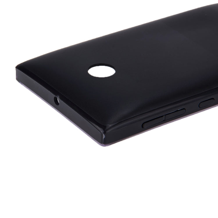 Coque arrière de batterie de couleur unie pour Microsoft Lumia 532 (noir)